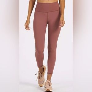 Vuori Rib Studio Legging - terracotta (S)